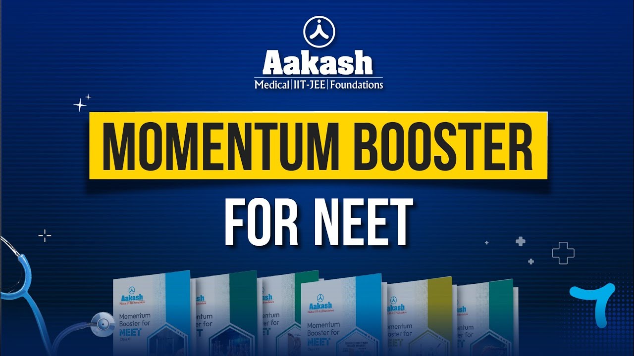 AAKASH Latest Momentum Boosters for NEET | Combo of 6 Books | Class 11 & 12 [2025 Ed.]