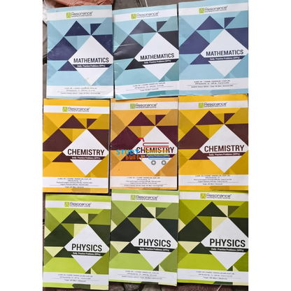 RESONANCE [2025 Ed] Daily Practice Papers (DPPs) for IIT-JEE | Combo of 9 books for PCM