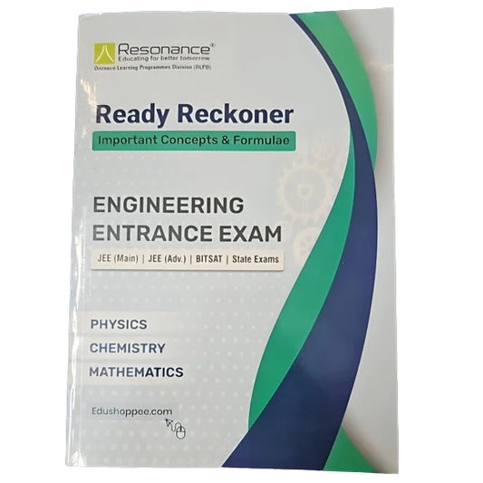 RESONANCE Latest Ready Reckoner For JEE Mains | Advanced | BITSAT [2025 Edition]