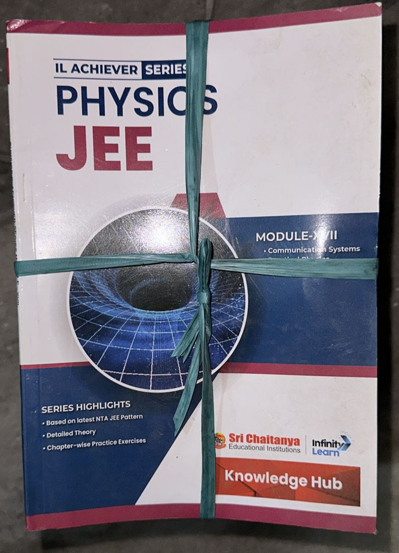 Sri Chaitanya Latest Study Material for IIT-JEE [NEW]