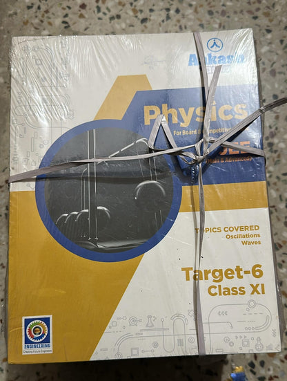 AAKASH Class 11 Study Material for Physics, Chemistry, Mathematics for IIT-JEE & Boards