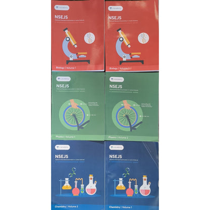 NSEJS Complete Study Material Set (Biology, Physics, Chemistry) – By Unacademy