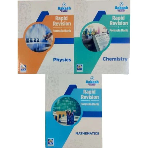 AAKASH Latest Rapid Revision & Formula Bank for IIT-JEE | Physics, Chemistry, Mathematics